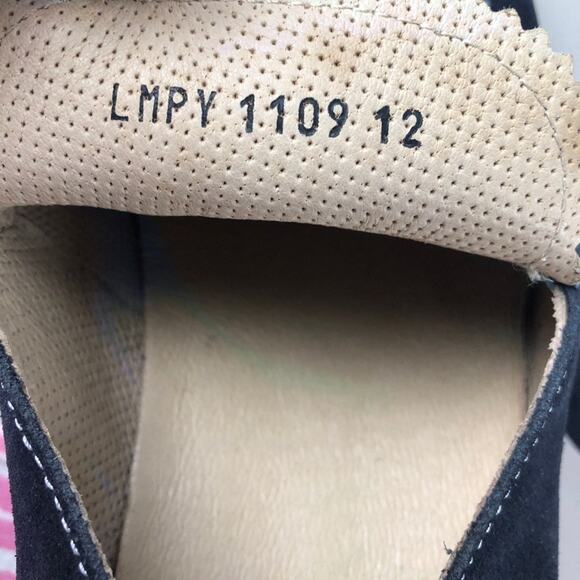 Hunter Men’s Navy Suede Driving shoes 12 - Picture 6 of 8